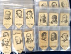 Trade cards, Germany, Olleschau (Cigarette papers), Famous Authors & Poets, set of 400 bookmark