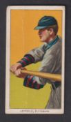 Cigarette card, USA, ATC, Baseball Series (T215, 'Red Cross' brand issue), type card, Leifield,