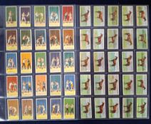 Cigarette cards, 5 sets, Ogden's Racehorses, Wills Medals, Churchman Boxing Personalities,
