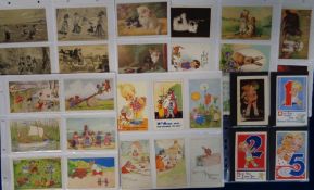 Postcards, Bears, Children and Anthropomorphic, approx. 550 cards to include Mabel Lucie Attwell,