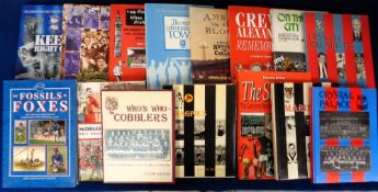Football books, a collection of 15 modern, large format, hard backed books, all club related inc.