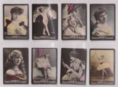 Cigarette cards, Argentina, Malagrida, Actresses, Photo Series 3, 'Serie H', 'M' size, 54