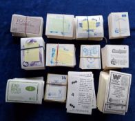 Trade stickers, Merlin approx. 1200 stickers in part sets, some near sets, many series noted