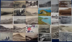 Postcards, Dorset, an interesting selection of over 80 cards of Worbarrow Dorset and surrounding