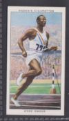 Cigarette cards, Ogden's Champions of 1936 (set 50 cards) including Jesse Owens (gd/vg, Jesse