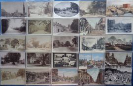 Postcards, Yorkshire, a collection of over 70 cards, with RPs of Coxwold village (3), Esholt, The