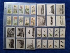 Cigarette cards, 17 pre war sets, plus 9 cigar issue sets, plus 3 part sets. Sets are Carreras Birds