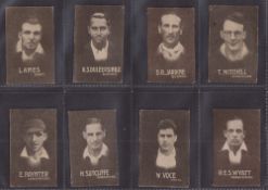 Trade cards, Australia, Star Confectionery Co, Cricketers (8/18) Ames, Duleepsinhji, Jardine,