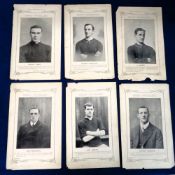 Trade issues, Porcupine Magazine, 1909, Liverpool F.C., six large paper supplements each one showing