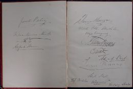 Entertainment, Bristol Music Festival 1873, a bound volume of programmes and libretti for all four