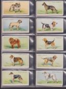 Cigarette cards, Wills Overseas / Eire issues, 5 sets; Dogs (Eire), Speed (Eire), Wild Flowers