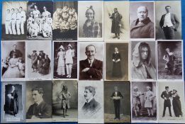 Postcards, Entertainment, a selection of approx. 100 cards of early 20th Century entertainers inc.