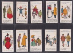 Cigarette cards, Churchman Phil May Sketches (Churchman Gold Flake Fronts) 49/50 (missing no 26 plus