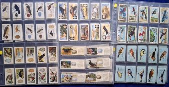 Trade cards, 6 sets, Tetley Tea British Birds, Typhoo British Birds & their Eggs, Browne's Tea