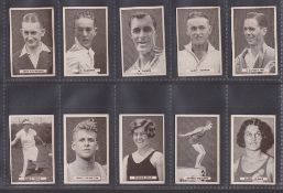 Trade cards, Australia, Sweetacres Sports Champions 46/48 (missing numbers 16 & 35) including Donald