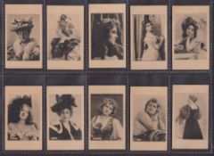 Trade cards, Spain, La Mariposa, Actresses, 22 different cards (gd)