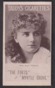 Cigarette card, Taddy, Actresses, Collotype, type card, Miss Ella Terriss (gd) (1)
