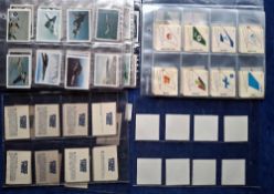 Trade cards, 1 set and 4 part sets (over 560 cards) all Aviation related; FKS Strike Force (120