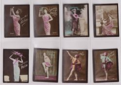 Cigarette cards, Algeria, Melia, Actresses, Photo Series 3, '1800 sujets' back inscribed 'Tirage