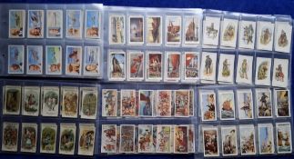 Cigarette cards, 8 sets Carreras Famous Escapes, Carreras Highwaymen, Churchman The Queen Mary,