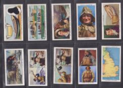 Cigarette cards, Ogden's Story of the Lifeboat (unissued series, plain backs) a grouping of 56 cards