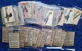 Trade cards, approx. 200 cards, mainly Aviation & a few shipping related, including Paterson (
