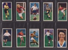 Trade cards, 9 sets all Football related; Cadet Sweets Footballers (2, slightly larger sized &
