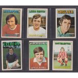Trade cards, A&BC Gum, Footballers, Orange & Red backs 1972 2nd series 98/109 (missing numbers 111