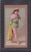 Cigarette card, Roman Star Cigarettes, Beauties, 'BOCCA', type card, ref. H39, picture no 38 (gd) (