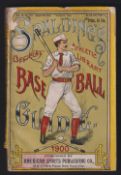Baseball, USA, Spalding's Official Athletic Library Baseball Guide, 1900, 206 pages plus numerous