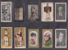Cigarette cards, Overseas mixture, 25 cards including GG Goode Cricketers Strudwick (fair), BCC