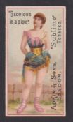Cigarette card, Adkin's, Beauties 'PAC' ('Sublime'), ref. H2, picture no 11 (gd) (1)