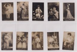 Cigarette cards, Egypt, Stamelis Douras, Photo Series, Beauties & Couples, 44 cards, plain backs,