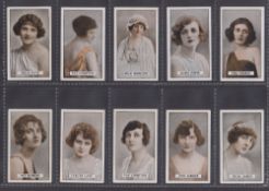 Cigarette cards, Malta, Sclivagnoti, Actresses & Cinema Stars (set, 50 cards) (a few with slight
