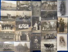 Postcards, Mrs Albert Broom, a collection of 50+ cards to include Boy Scouts (2), nurses (1), '