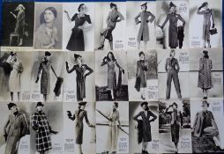 Postcards, Women's Fashions, early to mid 20thC, approx 80 cards to include a selection of