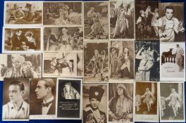 Postcards, Rudolph Valentino, 56 cards featuring Valentino in different portrait poses and film