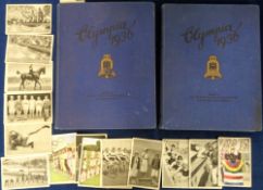 Cigarette cards, Germany, Bilderdienst Olympia 1936 2 apparently complete albums Bands 1 & 2; Band 2