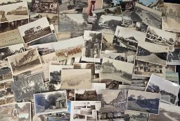 Postcards, Sussex, Bognor and Environs, 90+ cards to include The Merry Maypole Market, London