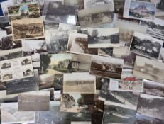 Postcards, Sussex, Devils Dyke, Poynings and local area, 130+ cards to include Burgess Hill