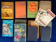 Brooklands and Motor Racing, a selection of 20+ items to include press photos of races, KD Evans