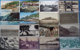 Postcards, Polynesia, Asia, 30 cards to include Siam, Pitcairn Islands (6), Shortland Islands,