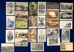 Postcards, Solomon Islands, 27 cards to include cannibal, trading station, church at Wasoga,