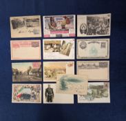 Postcards, Central America, a central American selection of 13 cards, a few early including Salvador