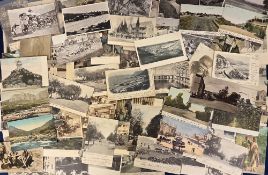 Postcards, South Africa, approx 95 cards to include Queen's Hotel Oudtshoorn Cape Colony,