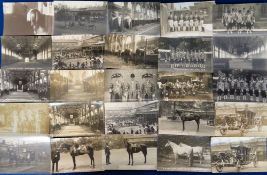 Postcards, Royal Horses and Carriages, mostly Mrs Albert Broom, a superb collection of approx 110