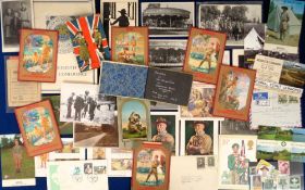 Ephemera, Scouting and Guiding, a collection of approx. 40 items to include a small 1949 photo album