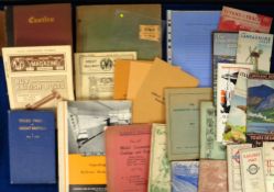 Rail, a collection of approx. 75 items to include an LNER 1933 Rule Book, 1947 Underground Map No. 1