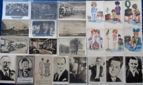 Postcards, Radio, approx 40 cards to include Foden's Motorworks Band at the BBC, Joe Murgatroyd