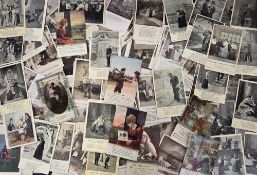 Postcards, Bamforth Early Comic, approx 200 cards. Subjects include glamour, sport, fashion,